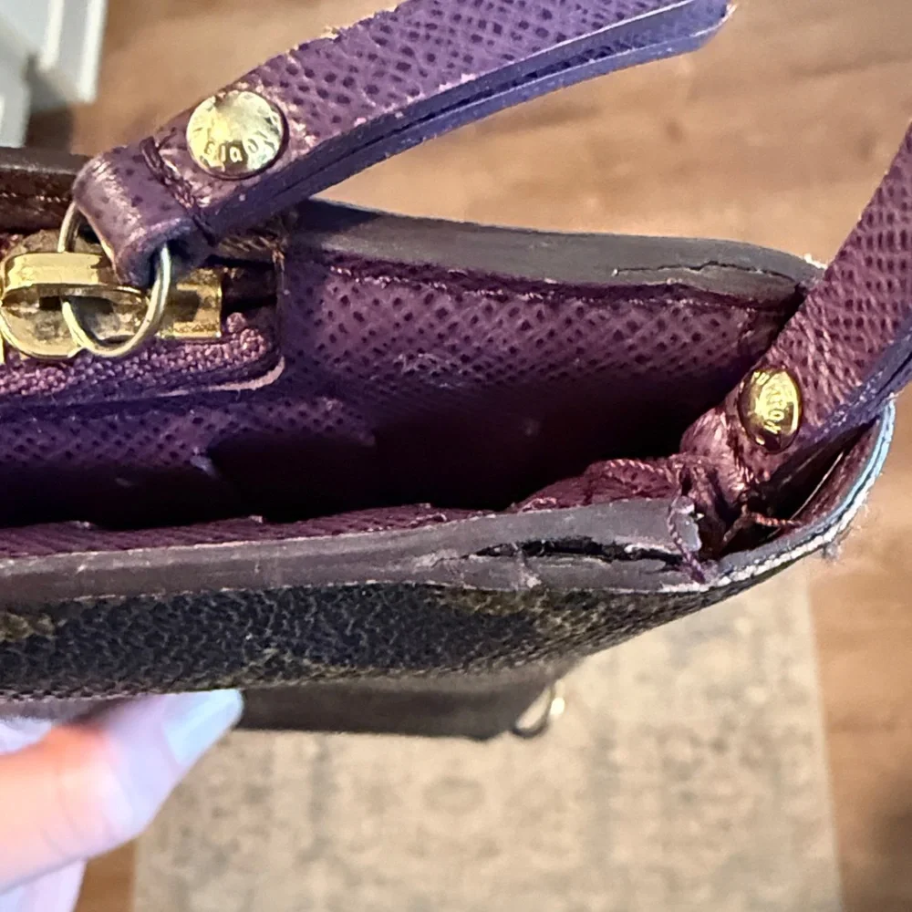 Louis Vuitton Long Wallet Monogram Insolite Violet Purple